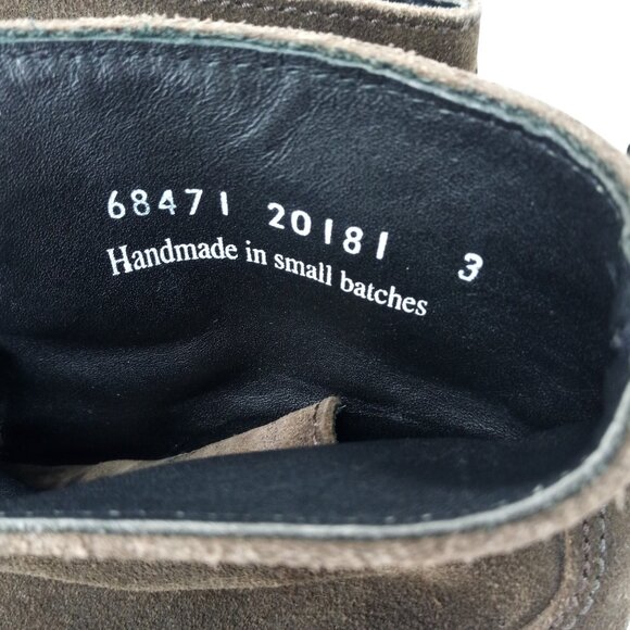 Thursday Boot Company Everyday Suede Lace Up Cap Toe Boots Size 9.5 Captain - Picture 10 of 15